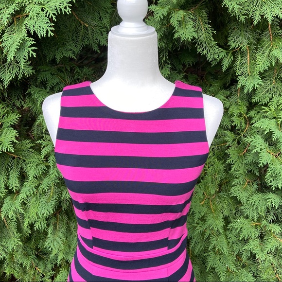 Banana Republic Sleeveless Knit Dress Striped - Picture 2 of 5